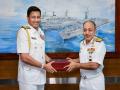 Vice-Admiral of Indian Navy calls on Commanders of Sri Lankan Navy and Air Force - Hindi News | Vice-Admiral of Indian Navy calls on Commanders of Sri Lankan Navy and Air Force | Latest international News at Lokmattimes.com