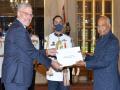 President Kovind congratulates newly appointed Ambassadors of four nations in Rashtrapati Bhavan - Hindi News | President Kovind congratulates newly appointed Ambassadors of four nations in Rashtrapati Bhavan | Latest international News at Lokmattimes.com