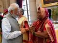 PM Modi expresses gratitude towards Padma awardee Dulari Devi for her gift - Hindi News | PM Modi expresses gratitude towards Padma awardee Dulari Devi for her gift | Latest national News at Lokmattimes.com