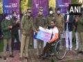 Azadi Ka Amrit Mahotsav: J-K police organises mini-marathon on National Unity Day - Hindi News | Azadi Ka Amrit Mahotsav: J-K police organises mini-marathon on National Unity Day | Latest national News at Lokmattimes.com