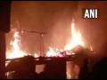 Fire breaks out in Andhra's Vizianagaram - Hindi News | Fire breaks out in Andhra's Vizianagaram | Latest national News at Lokmattimes.com