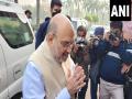 Winter session: Amit Shah arrives at Parliament - Hindi News | Winter session: Amit Shah arrives at Parliament | Latest politics News at Lokmattimes.com