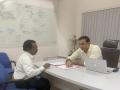 VVS Laxman shares glimpse of his first day at NCA office - Hindi News | VVS Laxman shares glimpse of his first day at NCA office | Latest cricket News at Lokmattimes.com