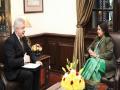 Belarus envoy meets Meenakshi Lekhi - Hindi News | Belarus envoy meets Meenakshi Lekhi | Latest international News at Lokmattimes.com