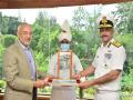 Indian Coast Guard DG, VS Pathania, calls on A&N L-G DK Joshi - Hindi News | Indian Coast Guard DG, VS Pathania, calls on A&N L-G DK Joshi | Latest national News at Lokmattimes.com