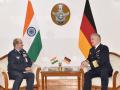 Air Chief Marshal VR Chaudhari discusses bilateral defence cooperation with German Navy Chief - Hindi News | Air Chief Marshal VR Chaudhari discusses bilateral defence cooperation with German Navy Chief | Latest international News at Lokmattimes.com