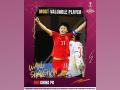 AFC Women's Asian Cup: China's Wang Shanshan named tournament's MVP, Zhu Yu picked as best goalkeeper - Hindi News | AFC Women's Asian Cup: China's Wang Shanshan named tournament's MVP, Zhu Yu picked as best goalkeeper | Latest maharashtra News at Lokmattimes.com