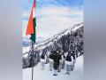 Tricolour unfurled across Jammu and Kashmir on Republic Day - Hindi News | Tricolour unfurled across Jammu and Kashmir on Republic Day | Latest national News at Lokmattimes.com