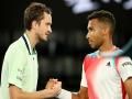 Australian Open: Medvedev rallies to overcome Felix scare in five-set thriller, sets SF clash against Tsitsipas - Hindi News | Australian Open: Medvedev rallies to overcome Felix scare in five-set thriller, sets SF clash against Tsitsipas | Latest tennis News at Lokmattimes.com