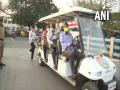Disabled-friendly battery-operated vehicle introduced in Hyderabad - Hindi News | Disabled-friendly battery-operated vehicle introduced in Hyderabad | Latest national News at Lokmattimes.com