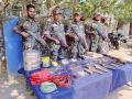 Odisha: Security forces recover IEDs, Maoist literature, weapons - Hindi News | Odisha: Security forces recover IEDs, Maoist literature, weapons | Latest national News at Lokmattimes.com
