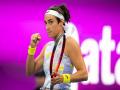 Qatar Open: Garcia upsets Halep; Kvitova, Muguruza roll past - Hindi News | Qatar Open: Garcia upsets Halep; Kvitova, Muguruza roll past | Latest tennis News at Lokmattimes.com