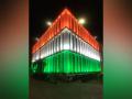 Delhi: Danish embassy illuminated in tricolour to celebrate 'Azadi ka Amrit Mahotsav' - Hindi News | Delhi: Danish embassy illuminated in tricolour to celebrate 'Azadi ka Amrit Mahotsav' | Latest international News at Lokmattimes.com