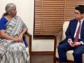 Sitharaman meets JBIC governor, seeks greater investments for India - Hindi News | Sitharaman meets JBIC governor, seeks greater investments for India | Latest international News at Lokmattimes.com