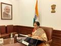 Sitharaman takes part in virtual session of G20 finance ministers, central bank governors - Hindi News | Sitharaman takes part in virtual session of G20 finance ministers, central bank governors | Latest national News at Lokmattimes.com