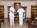 India's Chief of Naval Staff meets Mozambique counterpart - Hindi News | India's Chief of Naval Staff meets Mozambique counterpart | Latest international News at Lokmattimes.com