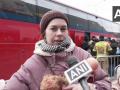 'Hope peace returns to my country', says Ukrainian woman after crossing Poland border - Hindi News | 'Hope peace returns to my country', says Ukrainian woman after crossing Poland border | Latest international News at Lokmattimes.com