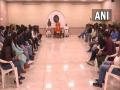 UP CM Yogi Adityanath interacts with students who have returned from war-hit Ukraine - Hindi News | UP CM Yogi Adityanath interacts with students who have returned from war-hit Ukraine | Latest national News at Lokmattimes.com