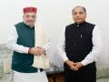 Jai Ram Thakur meets Amit Shah, discusses developmental works in Himachal Pradesh - Hindi News | Jai Ram Thakur meets Amit Shah, discusses developmental works in Himachal Pradesh | Latest national News at Lokmattimes.com