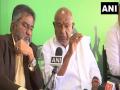 No pre-poll alliance, Deve Gowda says JD (S) will go solo in Karnataka polls - Hindi News | No pre-poll alliance, Deve Gowda says JD (S) will go solo in Karnataka polls | Latest politics News at Lokmattimes.com