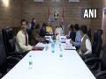 Amit Shah chairs security review meeting in Jammu - Hindi News | Amit Shah chairs security review meeting in Jammu | Latest national News at Lokmattimes.com