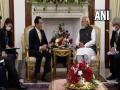 Japan's Fumio Kishida meets PM Modi, holds talks to boost economic, cultural ties - Hindi News | Japan's Fumio Kishida meets PM Modi, holds talks to boost economic, cultural ties | Latest international News at Lokmattimes.com