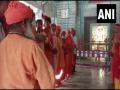 Special 'puja' in Gorakhnath Math ahead of Yogi Adityanath's oath ceremony - Hindi News | Special 'puja' in Gorakhnath Math ahead of Yogi Adityanath's oath ceremony | Latest national News at Lokmattimes.com