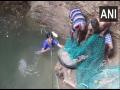 Two-year-old spotted deer rescued from deep well in Tamil Nadu's Coimbatore - Hindi News | Two-year-old spotted deer rescued from deep well in Tamil Nadu's Coimbatore | Latest national News at Lokmattimes.com