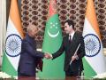 Four MoUs signed between India-Turkmenistan - Hindi News | Four MoUs signed between India-Turkmenistan | Latest international News at Lokmattimes.com