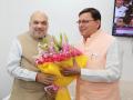 Uttarakhand CM Dhami meets Amit Shah, seeks Centre's cooperation in implementing Him Prahari scheme - Hindi News | Uttarakhand CM Dhami meets Amit Shah, seeks Centre's cooperation in implementing Him Prahari scheme | Latest national News at Lokmattimes.com