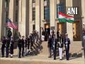 India-US 2+ 2 Dialogue: Defence Minister Rajnath Singh receives Guard of Honour at Pentagon - Hindi News | India-US 2+ 2 Dialogue: Defence Minister Rajnath Singh receives Guard of Honour at Pentagon | Latest international News at Lokmattimes.com