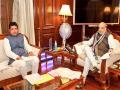 Tripura CM meets Shah in Delhi, discusses Bru rehabilitation, land issue with Assam Rifles - Hindi News | Tripura CM meets Shah in Delhi, discusses Bru rehabilitation, land issue with Assam Rifles | Latest national News at Lokmattimes.com