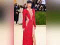 Megan Fox rocks gorgeous red gown at Met Gala 2021 - Hindi News | Megan Fox rocks gorgeous red gown at Met Gala 2021 | Latest lifestyle News at Lokmattimes.com