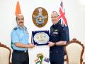 Australian Air Force discusses defence ties with Air Chief Marshal VR Chaudhari - Hindi News | Australian Air Force discusses defence ties with Air Chief Marshal VR Chaudhari | Latest international News at Lokmattimes.com