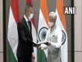 EAM Jaishankar signs MoU with Hungarian FM on International Solar Alliance - Hindi News | EAM Jaishankar signs MoU with Hungarian FM on International Solar Alliance | Latest international News at Lokmattimes.com