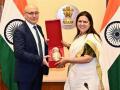 Lekhi appreciates Uzbek counterpart for briefing on development strides in Central Asian nation - Hindi News | Lekhi appreciates Uzbek counterpart for briefing on development strides in Central Asian nation | Latest international News at Lokmattimes.com
