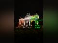 Cinquantenaire Park in Brussels lights up to celebrate India at 75! - Hindi News | Cinquantenaire Park in Brussels lights up to celebrate India at 75! | Latest international News at Lokmattimes.com