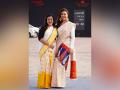 Bollywood beauty Lara Dutta scorched the Lakme Fashion Week ramp as Showstopper for Designer Sanjukta Dutta - Hindi News | Bollywood beauty Lara Dutta scorched the Lakme Fashion Week ramp as Showstopper for Designer Sanjukta Dutta | Latest business News at Lokmattimes.com