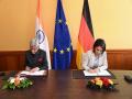 India, Germany sign agreement on direct encrypted connection - Hindi News | India, Germany sign agreement on direct encrypted connection | Latest international News at Lokmattimes.com