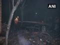 Fire breaks out in Tughlaqabad slum area, brought under control - Hindi News | Fire breaks out in Tughlaqabad slum area, brought under control | Latest national News at Lokmattimes.com
