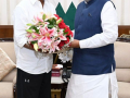 Rajinikanth meets Jharkhand Guv, visits Rajrappa temple post 'Jailer' success - Hindi News | Rajinikanth meets Jharkhand Guv, visits Rajrappa temple post 'Jailer' success | Latest international News at Lokmattimes.com