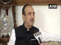 Terrorism got revived in J-K ever since BJP came into power at Centre, says Ghulam Nabi Azad - Hindi News | Terrorism got revived in J-K ever since BJP came into power at Centre, says Ghulam Nabi Azad | Latest politics News at Lokmattimes.com