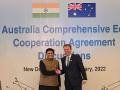 India, Australia step up parleys towards early harvest deal - Hindi News | India, Australia step up parleys towards early harvest deal | Latest international News at Lokmattimes.com
