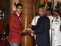 Gurpreet Singh Sandhu becomes 26th footballer to receive 'Arjuna Award' - Hindi News | Gurpreet Singh Sandhu becomes 26th footballer to receive 'Arjuna Award' | Latest football News at Lokmattimes.com