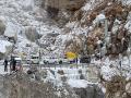 National Highway-5 from Kinnaur to Kaza blocked due to heavy snowfall - Hindi News | National Highway-5 from Kinnaur to Kaza blocked due to heavy snowfall | Latest national News at Lokmattimes.com