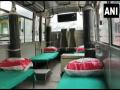 COVID-19: Haryana roadways convert five mini-buses into ambulances in Karnal - Hindi News | COVID-19: Haryana roadways convert five mini-buses into ambulances in Karnal | Latest national News at Lokmattimes.com