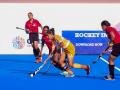 Jr women's hockey nationals: M.P. beat Karnataka, Mizoram thrash Chandigarh - Hindi News | Jr women's hockey nationals: M.P. beat Karnataka, Mizoram thrash Chandigarh | Latest other-sports News at Lokmattimes.com