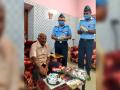 IAF Chief conveys greetings to retired Warrant Officer on his 100th birthday - Hindi News | IAF Chief conveys greetings to retired Warrant Officer on his 100th birthday | Latest national News at Lokmattimes.com