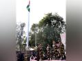 BSF unfurls 131-feet-high tricolour at India-Pakistan border in Jammu - Hindi News | BSF unfurls 131-feet-high tricolour at India-Pakistan border in Jammu | Latest national News at Lokmattimes.com