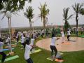 7th International Yoga Day celebrated with 'great enthusiasm' across world, says MEA - Hindi News | 7th International Yoga Day celebrated with 'great enthusiasm' across world, says MEA | Latest international News at Lokmattimes.com